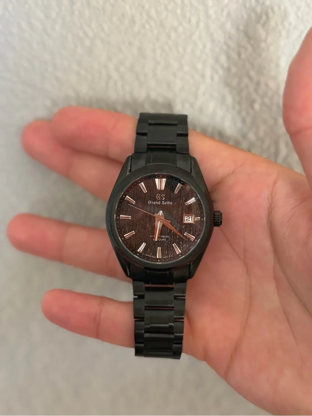Seiko Mod: Blacked Out Grand Seiko